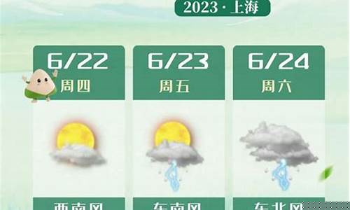端午节上海天气预报_上海天气端午节如何放