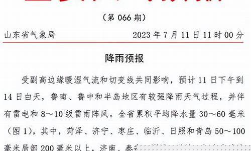 菏泽大暴雨天气是哪一年_山东菏泽天气预报