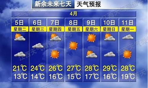 新余未来60天天气预报查询表_新余未来6