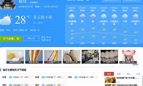 宿迁天气预报一周7天天气情况_宿迁天气预