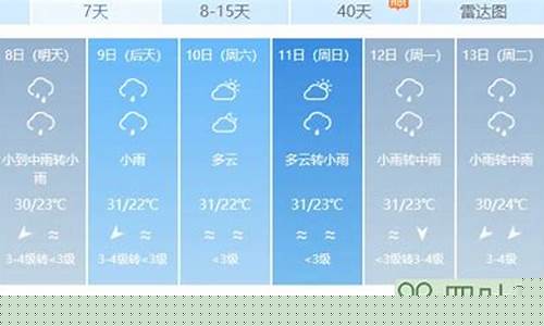 未来一星期海南三亚天气_海南三亚未来一周