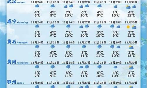 武汉天气预报一周10天15天天气预报_湖北武汉一周天气预报10天