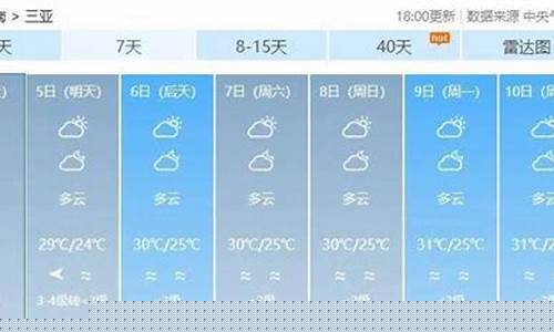 三亚40天天气预报查询结果_三亚40天天气预报查询
