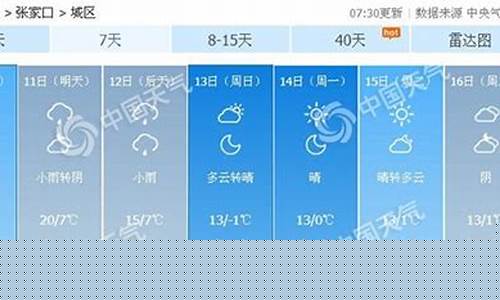 张家口沽源天气预报15天查询_张家口沽源天气预报